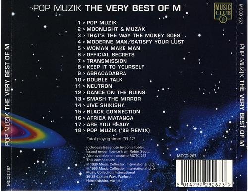 M - Pop Muzik: The Very Best of M (1996) CD-Rip