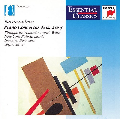 Philippe Entremont, Leonard Bernstein, Andre Watts, Seiji Ozawa - Rachmaninov: Piano Concertos Nos. 2 & 3 (1994) CD-Rip