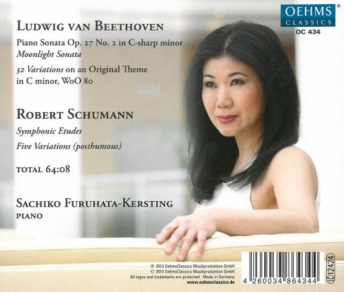 Sachiko Furuhata-Kersting - Beethoven & Schumann: Piano Works (2014)