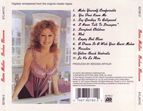 Bette Midler - Broken Blossom (1977) [1990]