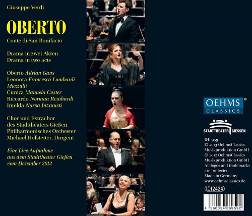 Stadttheater Giessen, Michael Hofstetter - Giuseppe Verdi: Oberto (2013)