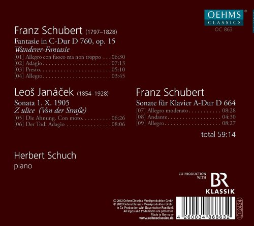 Herbert Schuch - Schubert - Janáček (2013)