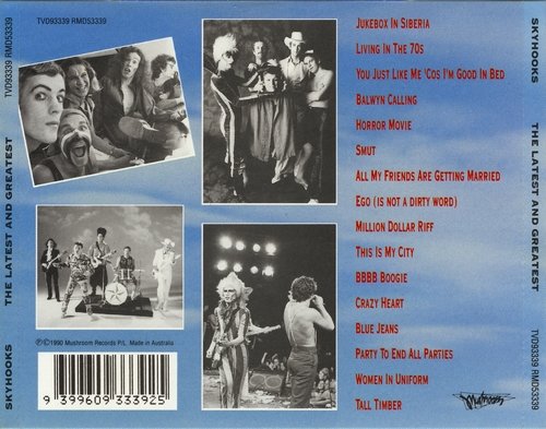 Skyhooks - The Latest And Greatest (1990) CD-Rip