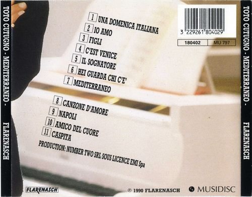 Toto Cutugno - Mediterraneo (1987) CD-Rip