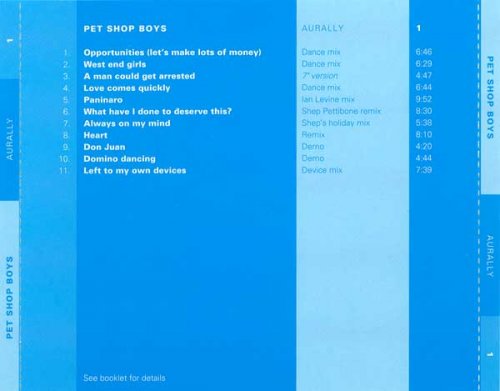 Pet Shop Boys - Aurally 1 (1997)