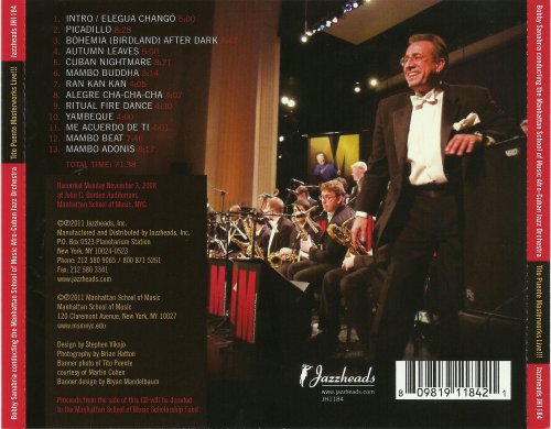 Bobby Sanabria, Manhattan School Of Music Afro-Cuban Jazz Orchestra - Tito Puente Masterworks Live!!! (2011) FLAC