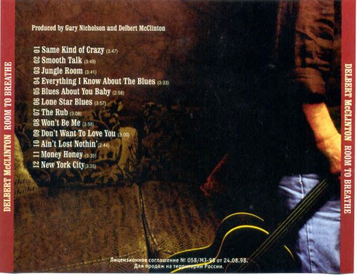 Delbert McClinton - Room To Breath (2002)