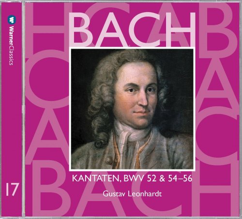 Gustav Leonhardt - J.S. Bach: Sacred Cantatas BWV Nos 52 & 54-56 (2000)