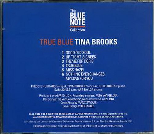 Tina Brooks - True Blue (1960) [1997 The Blue Note Collection]