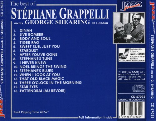 Stephane Grappelli - Stephane Grappelli Meets George Shearing In London (2001) FLAC