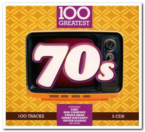 VA - 100 Greatest 70s [5CD Box Set] (2017)