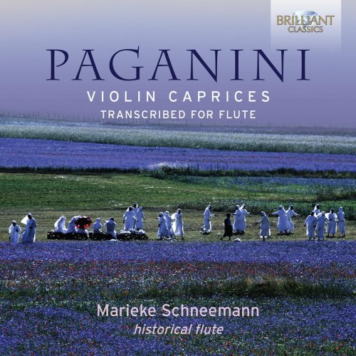 Marieke Schneemann - Paganini: Violin Caprices Transcribed for Flute (2015)