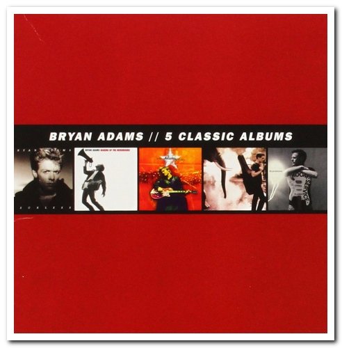 Bryan Adams - 5 Classic Albums [5CD Box Set] (2013)
