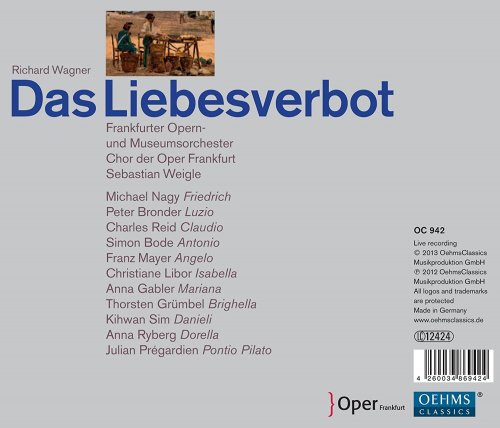 Frankfurt Opera, Museum Orchestra, Sebastien Weigle - Wagner: Das Liebesverbot (2013)