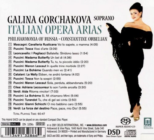 Galina Gorchakova - Italian Opera Arias (2001) [SACD]