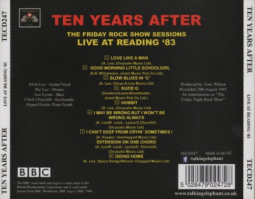 Ten Years After - Live At Reading '83 (1990 Remaster) (2014) CD-Rip