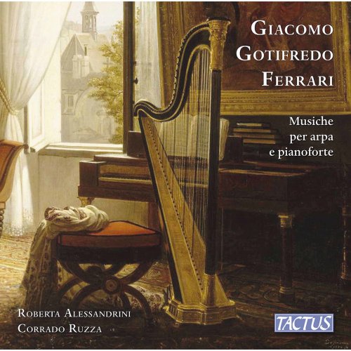 Corrado Ruzza, Roberta Alessandrini - Ferrari: Music for Harp & Piano (2021)