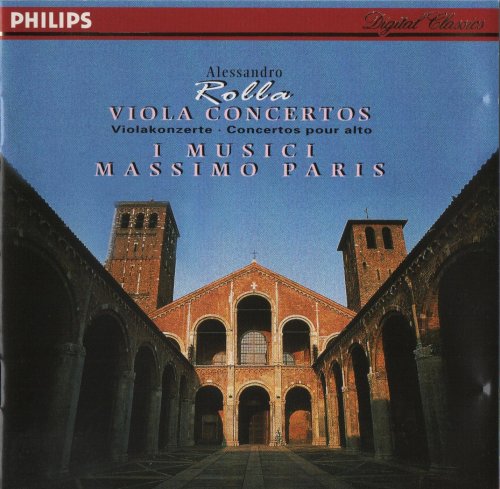 Massimo Paris, I Musici - Rolla: Viola Concertos (1995)