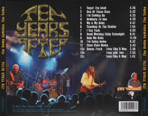 Ten Years After - The Name Remains The Same (2014) CD-Rip