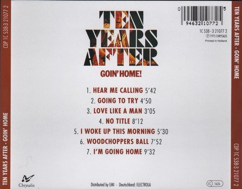 Ten Years After - Goin' Home (1991) CD-Rip