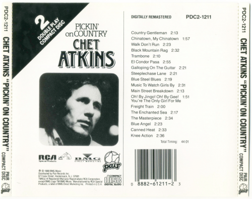 Chet Atkins - Pickin' on Country (1988)