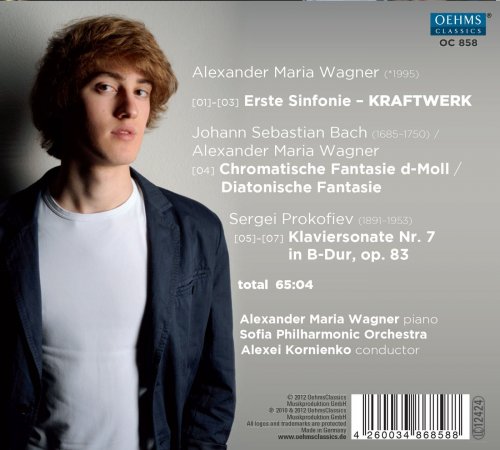 Alexander Maria Wagner, Sofia Philharmonic Orchestra, Alexei Kornienko - Alexander Maria Wagner: Symphony No. 1 'Kraftwerk' (2012)