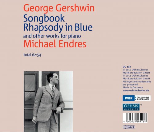 Michael Endres - Gershwin: Songbook, Rhapsody in Blue (2012)
