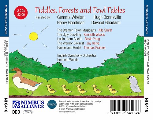 English Symphony Orchestra - Fiddles, Forests & Fowl Fables: New Storytelling Works for Narrator & Orchestra (2021)