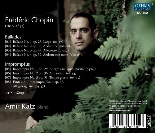 Amir Katz - Chopin: 4 Ballades - 4 Impromptus (2012)