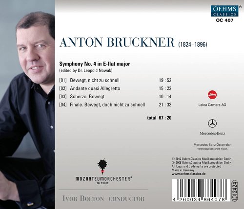 Mozarteumorchester Salzburg, Ivor Bolton - Bruckner: Symphony No. 4 in Eb Major 'Romantic' (2012)