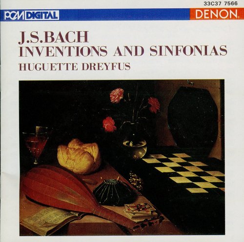 Huguette Dreyfus - J.S.Bach: Inventions and Sinfonias (1985)