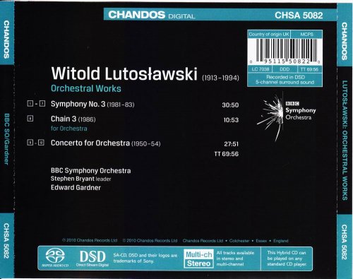 Edward Gardner, BBC Symphony Orchestra - Lutosławski: Orchestral Works, Volume I (2010) [SACD]