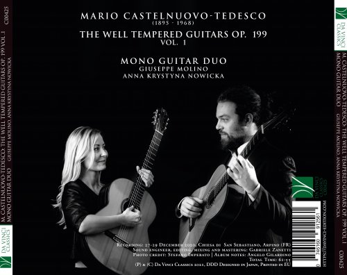 Mono Guitar Duo - Castelnuovo-Tedesco: The Well Tempered Guitars Op.199 (Vol. 1) (2021)