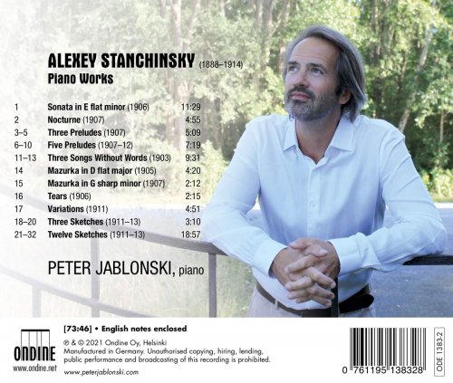 Peter Jablonski - Stanchinsky: Piano Works (2021) CD-Rip