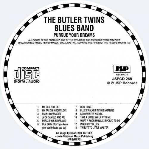 The Butler Twins Blues Band - Pursue Your Dreams (1996)