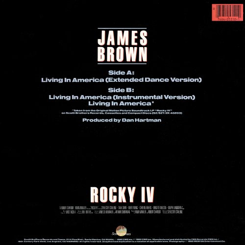 James Brown - Living In America (US 12") (1985)