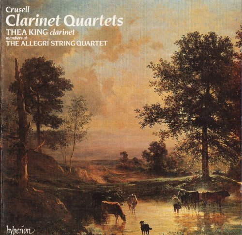 Thea King, The Allegri String Quartet - Crusell: Clarinet Quartets (1983) CD-Rip