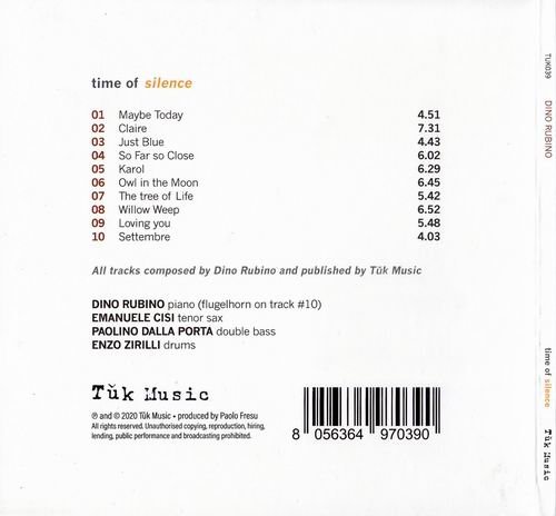 Dino Rubino - Time of Silence (2020) CD Rip