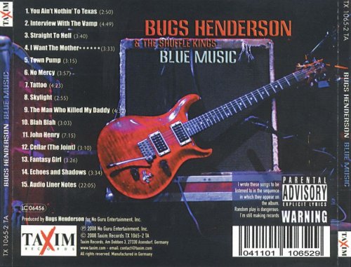 Bugs Henderson - Blue Music (2008)