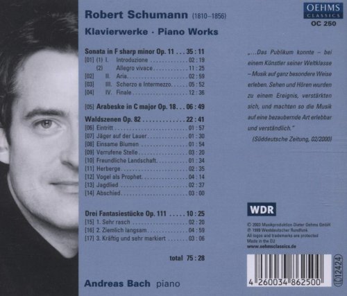 Andreas Bach - Schumann: Piano Works (2011)