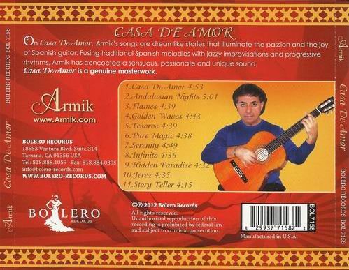 Armik - Casa De Amor (2012) CD Rip