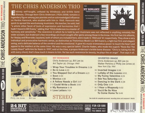 The Chris Anderson Trio - My Romance, Inverted Image (2012)