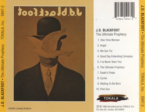 J.D. Blackfoot - The Ultimate Prophecy (1996)