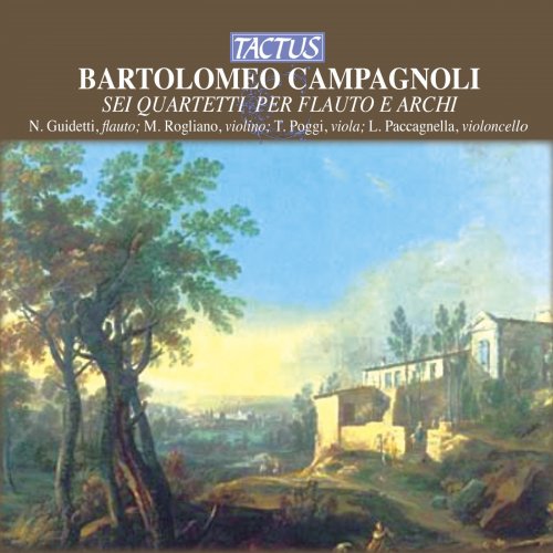 Marco Rogliano, Nicola Guidetti, Tommaso Poggi, Luca Paccagnella - Campagnoli: Sei Quartetti per flauto e archi (2012)