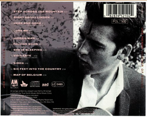 Joe Henry - Murder of Crows (1989) CD-Rip