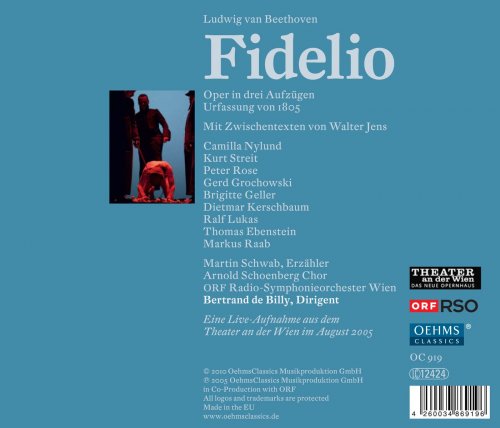 Vienna Radio Symphony Orchestra, Arnold Schönberg Chor, Bertrand de Billy - Beethoven: Fidelio (2010)