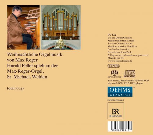 Harald Feller - Reger: Nun freut euch, liebe Christen - Weihnachtliche Orgelmusik (2010)