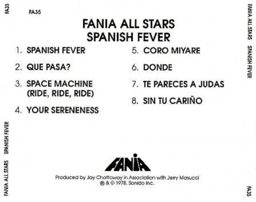 Fania All Stars - Spanish Fever (1978)