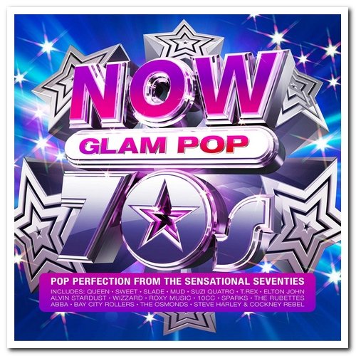 VA - Now 70s Glam Pop [4CD Box Set] (2021) FLAC