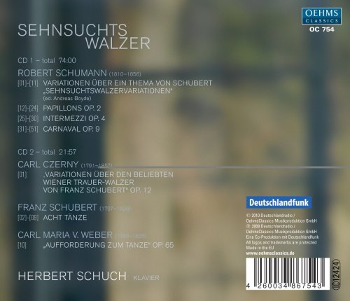 Herbert Schuch - Schumann: Sehnsuchtswalzer, Carnaval, Papillons, Intermezzi (2010)